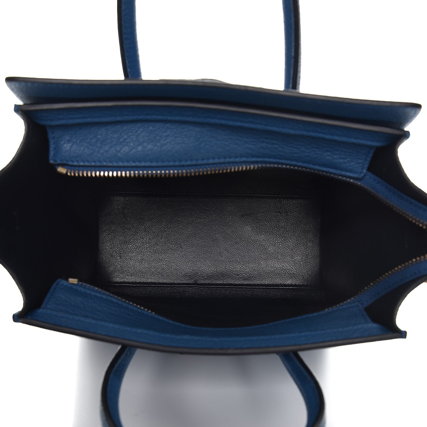 Celine Goatskin Nano Luggage Sea 6 of 9