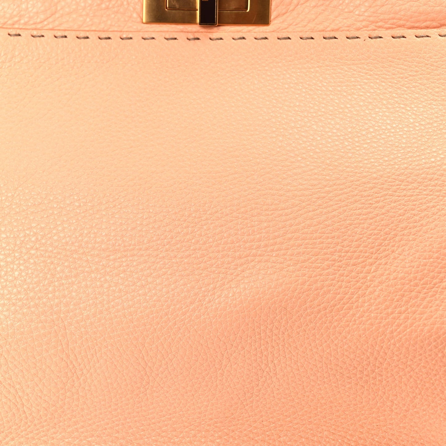 Cuoio Romano Selleria Bi-Color Large Peekaboo Iconic Satchel