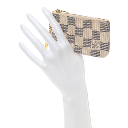 Louis Vuitton Damier Azur Key Pouch 2 of 6