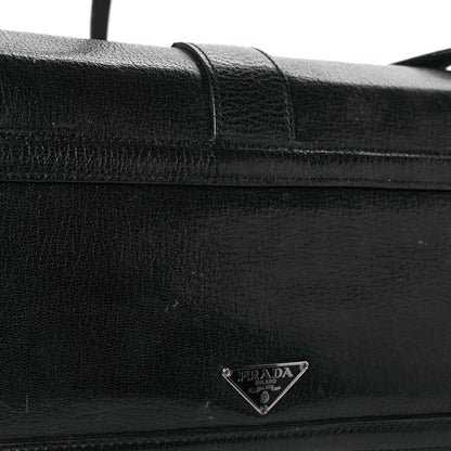 Prada Goatskin Flap Bag Black 12 of 12