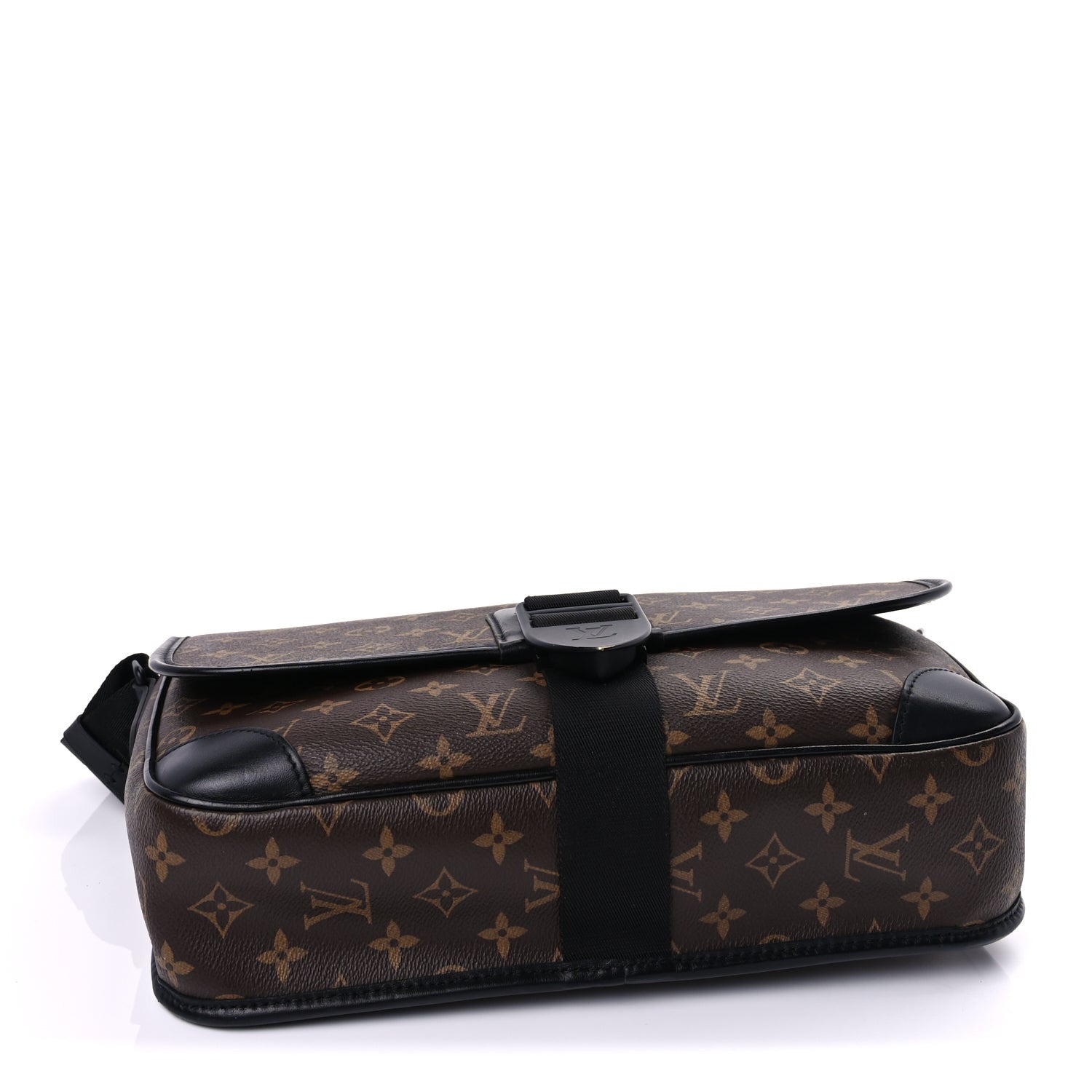 Louis Vuitton Monogram Macassar Archy Messenger MM 3 of 7