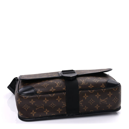 Louis Vuitton Monogram Macassar Archy Messenger MM 3 of 7