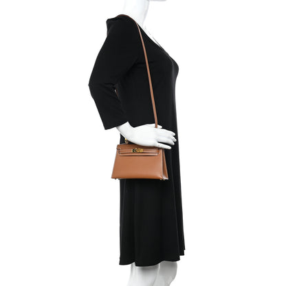 Hermes Epsom Mini Kelly Sellier 20 Gold 2 of 16
