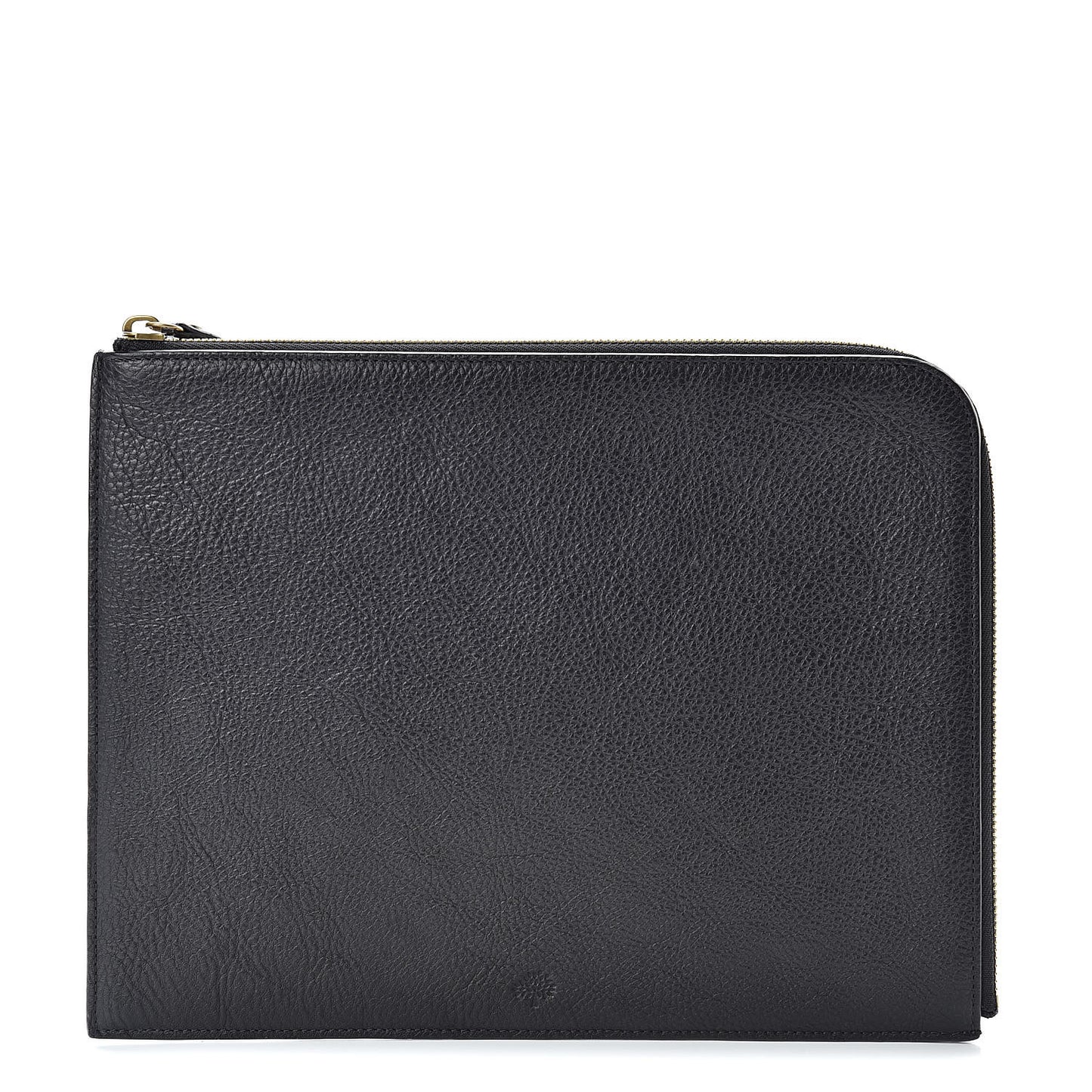 Natural Leather Pouch Black