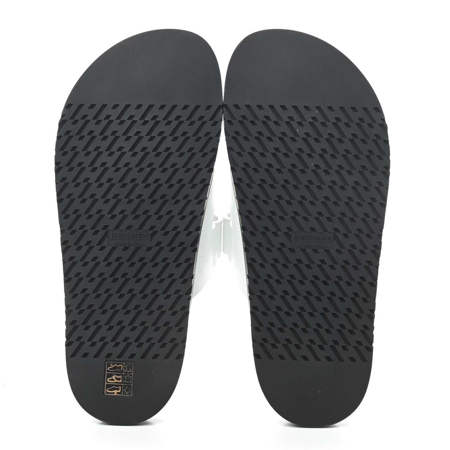 Calfskin Womens Chypre Sandals 39 White