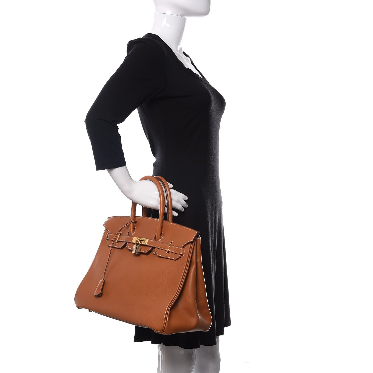 Hermes Swift Birkin 35 Gold 3 of 17