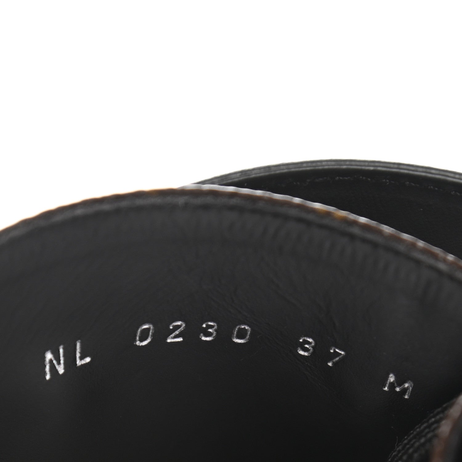 Louis Vuitton Calfskin Monogram Wonderland Flat Ranger Boots 37 Black 8 of 9