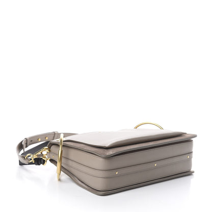 Chloe Calfskin Suede Medium Roy Bag Motty Grey 3 of 9