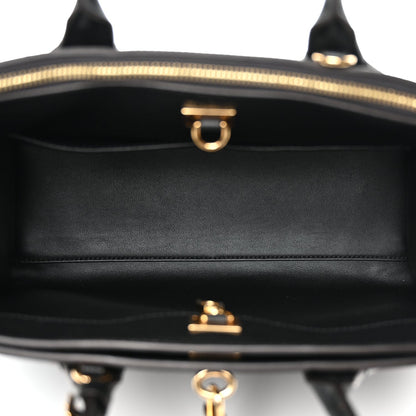 Louis Vuitton Taurillon City Steamer MM Black 4 of 9
