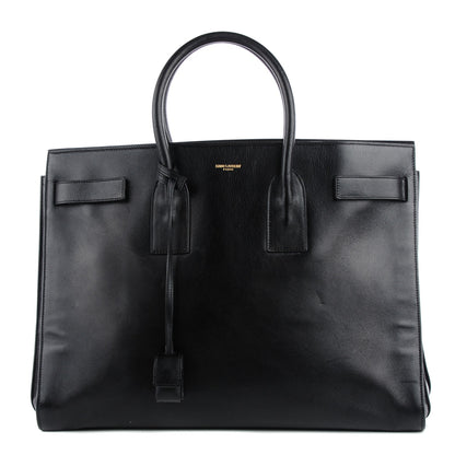 Saint Laurent Calfskin Large Sac de Jour Carryall Black 1 of 8