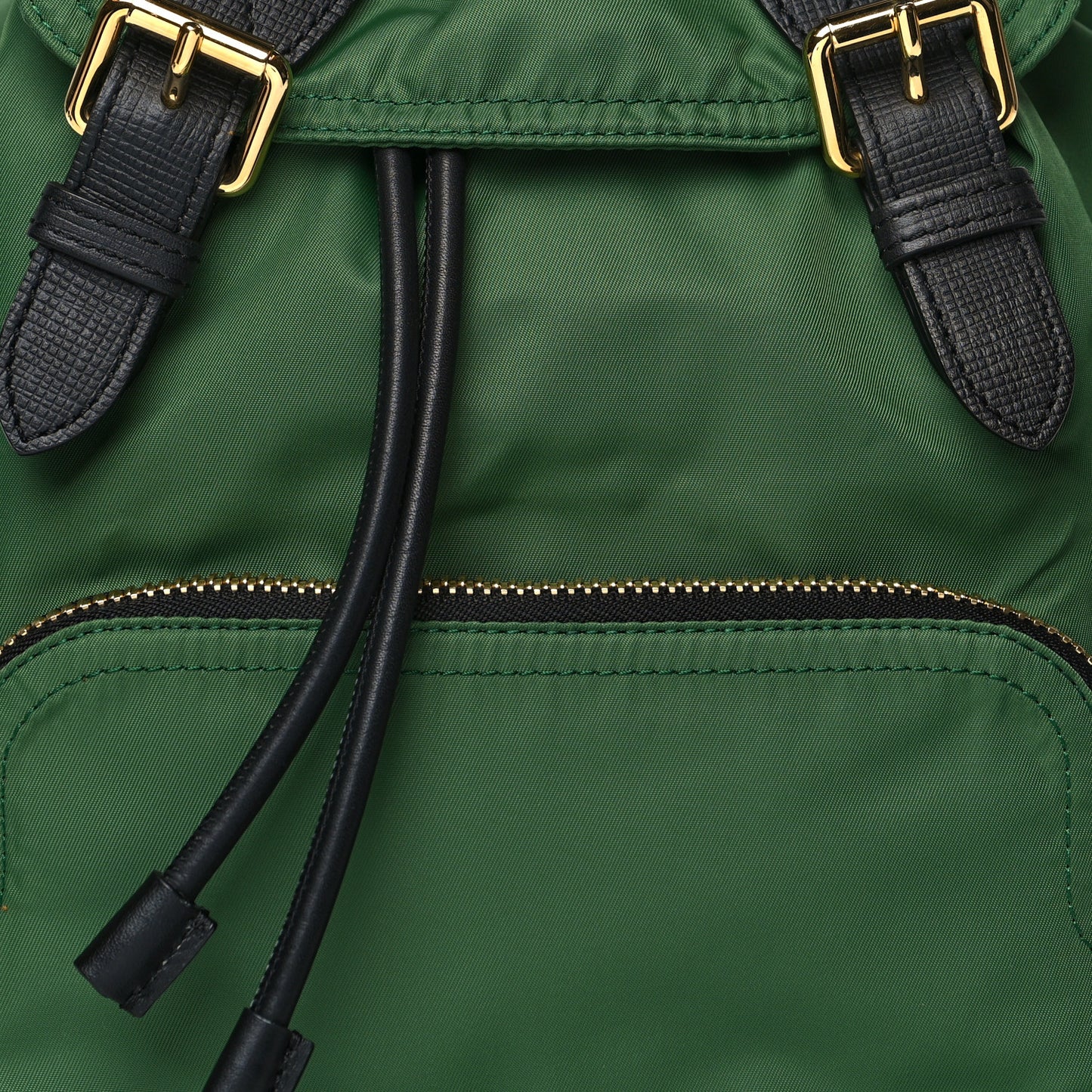 Nylon Medium Rucksack Backpack Green