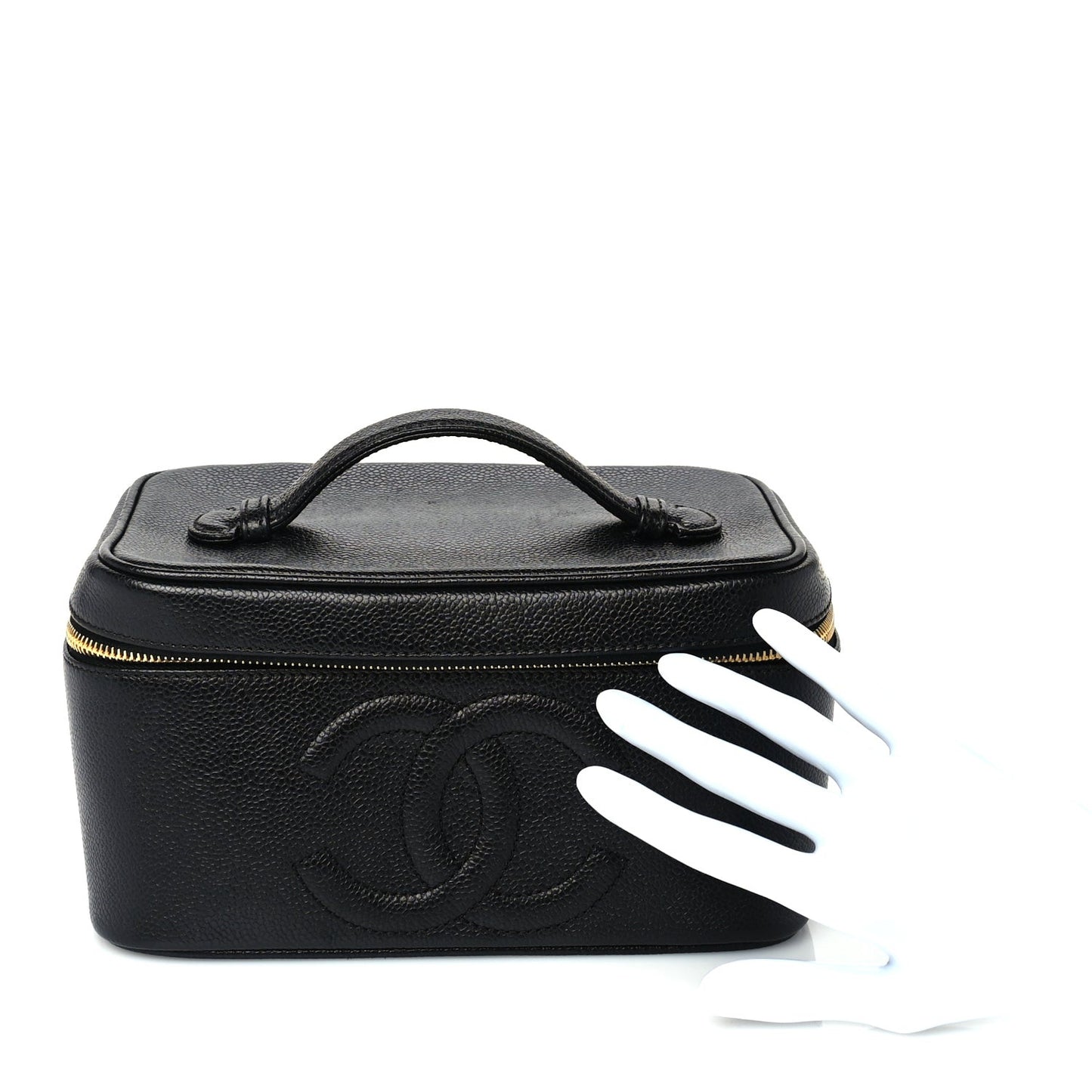 Caviar Vanity Cosmetic Case Black