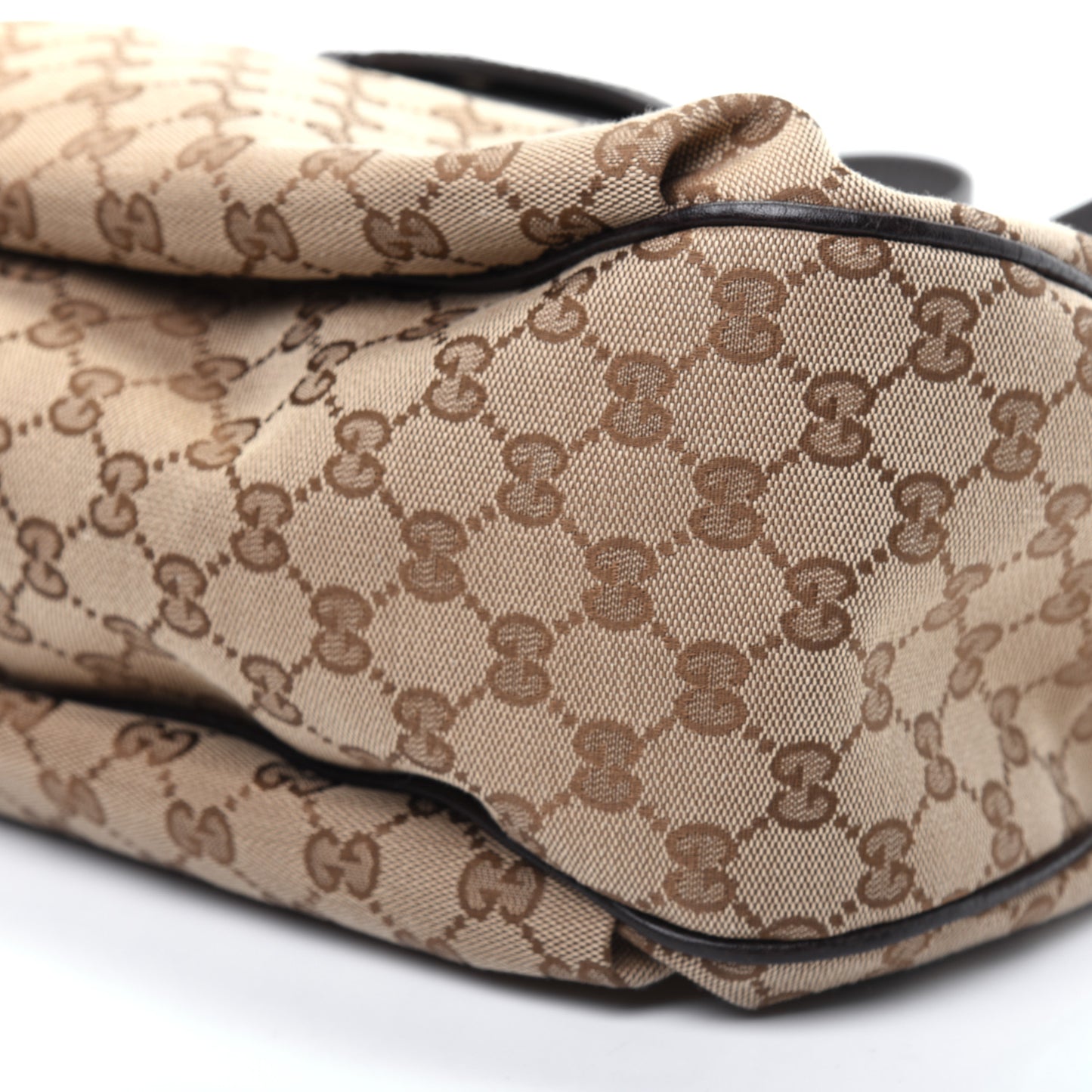 Monogram Web Medium Dressage Hobo Dark Brown