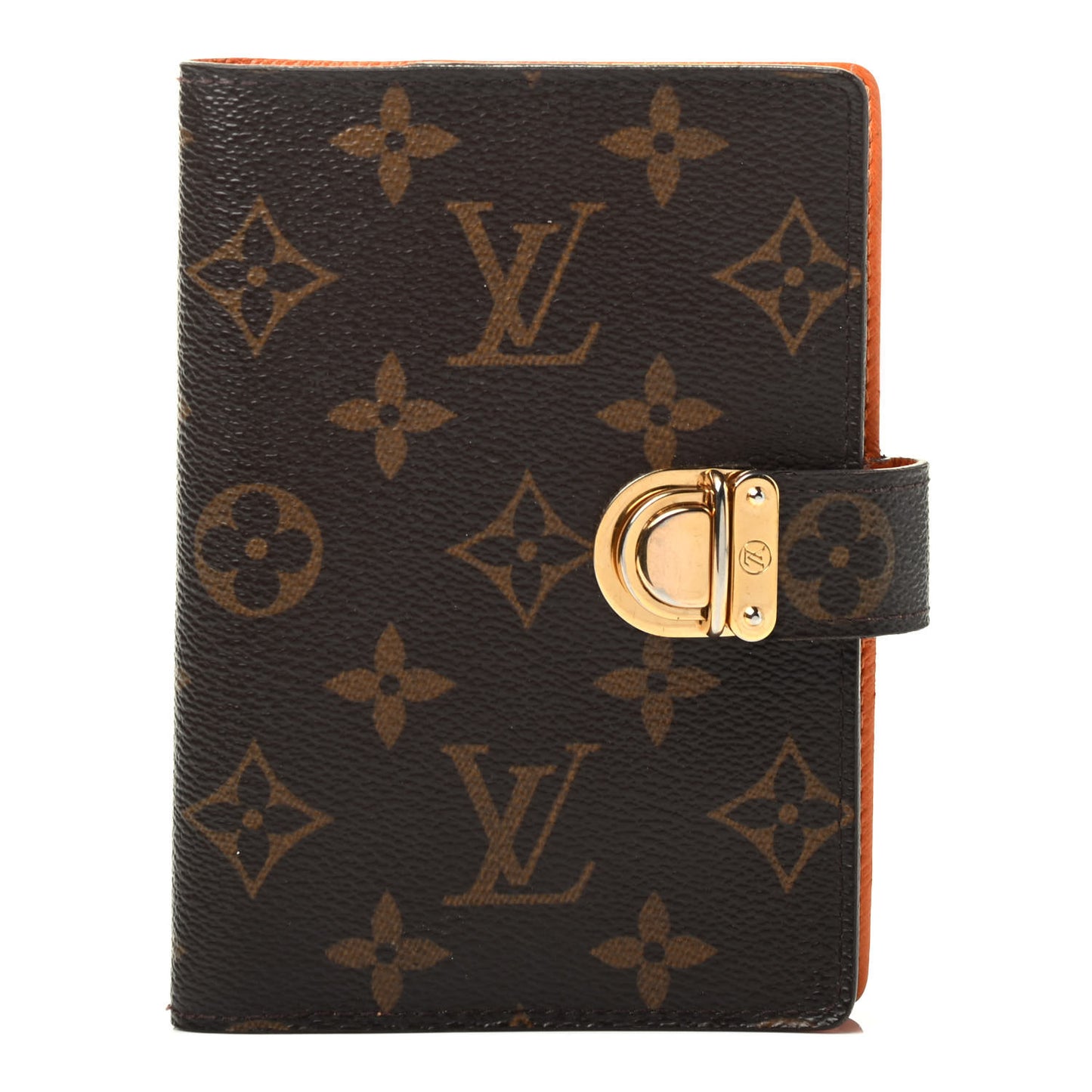 Monogram Koala Small Ring Agenda PM Orange