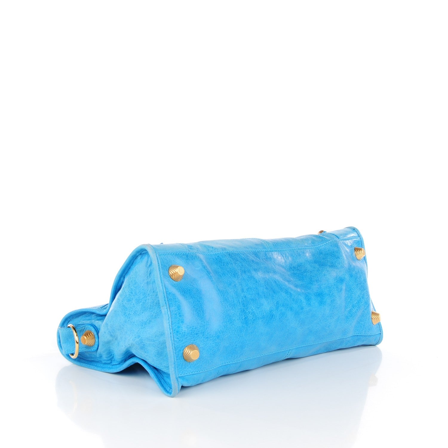 Balenciaga Agneau Giant 21 Gold Hardware Part Time Sky Blue 4 of 9