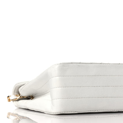 Chanel Lambskin Quilted Small Single Flap White 7 of 8