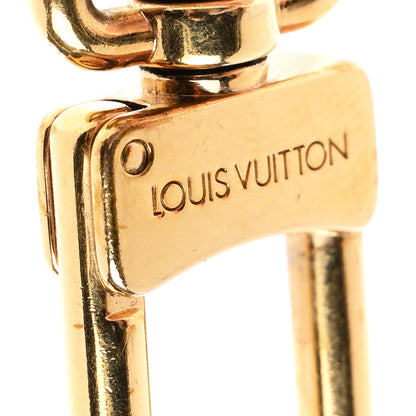 Louis Vuitton LV Facettes Bag Charm Key Holder Gold 4 of 5