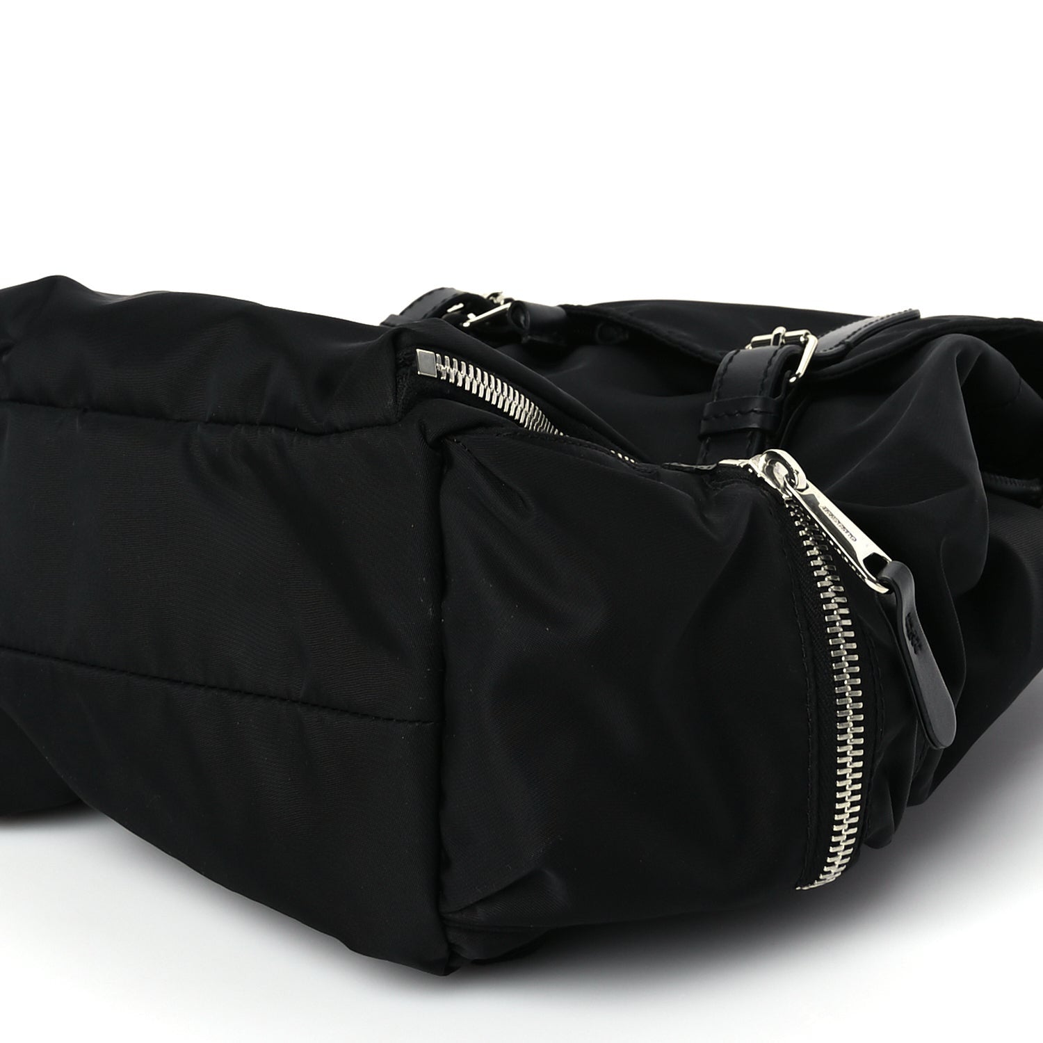 Burberry Nylon Logo Print Medium Rucksack Backpack Black 8 of 8
