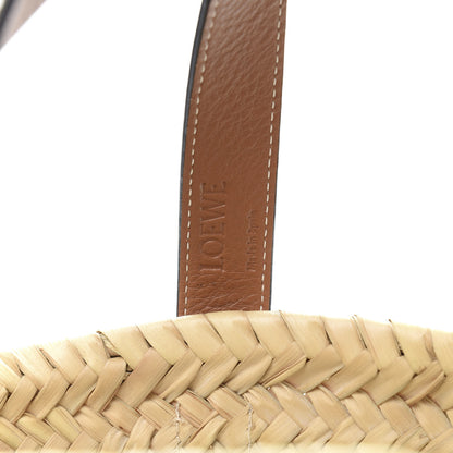 Loewe Raffia Small Basket Tote Bag Natural Tan 6 of 9