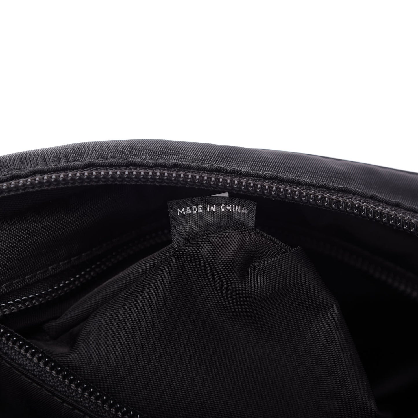 Tessuto Nylon Belt Bag Black
