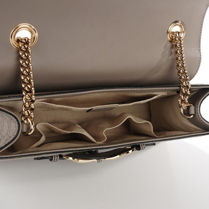 Gucci Soft Guccissima Medium Emily Chain Shoulder Bag Storm Grey 5 of 7