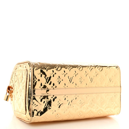 Louis Vuitton Monogram Miroir Speedy 30 Gold 4 of 9