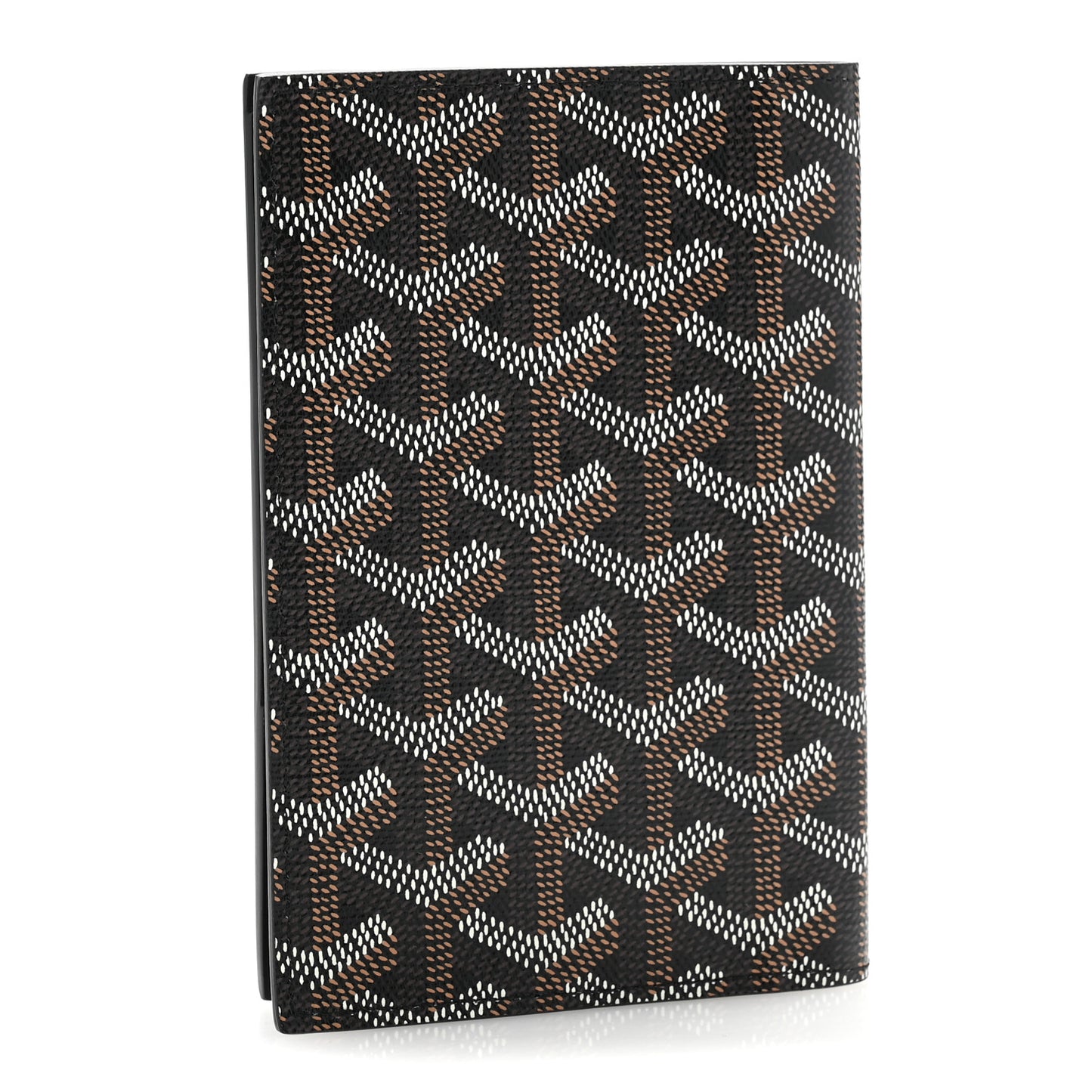 Goyardine Passport Wallet Black
