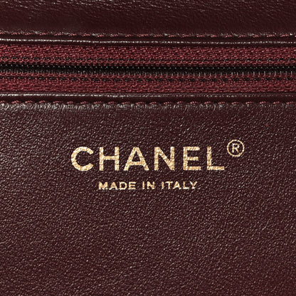 Chanel Lambskin Quilted Large Trendy CC Bowling Bag Blue 6 of 9