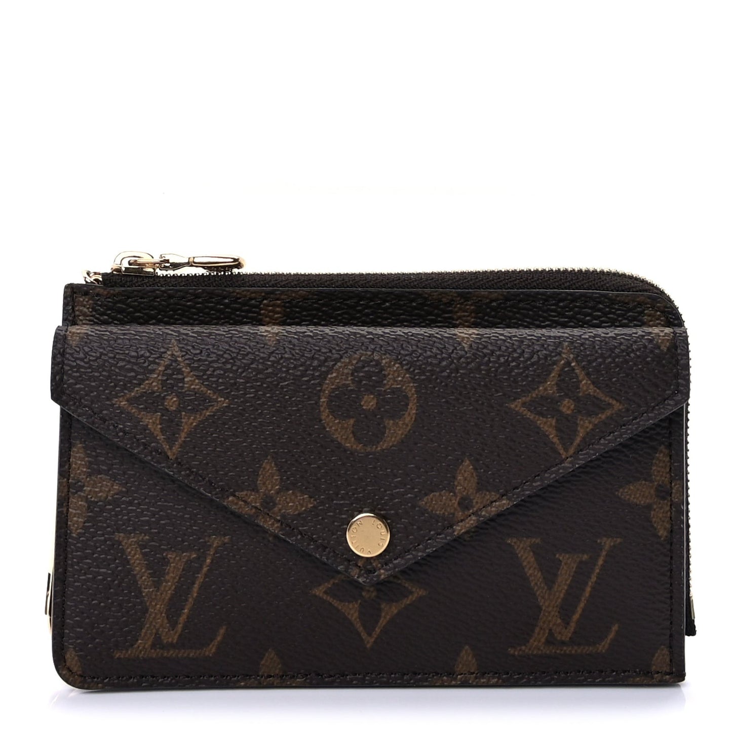 Monogram Recto Verso Card Holder Black