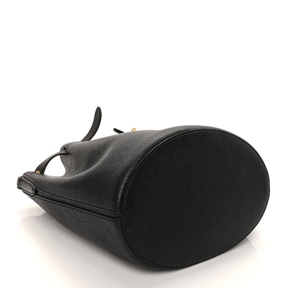 Mulberry Small Classic Grain Calfskin Small Abbey Bucket Bag Black 3 of 8