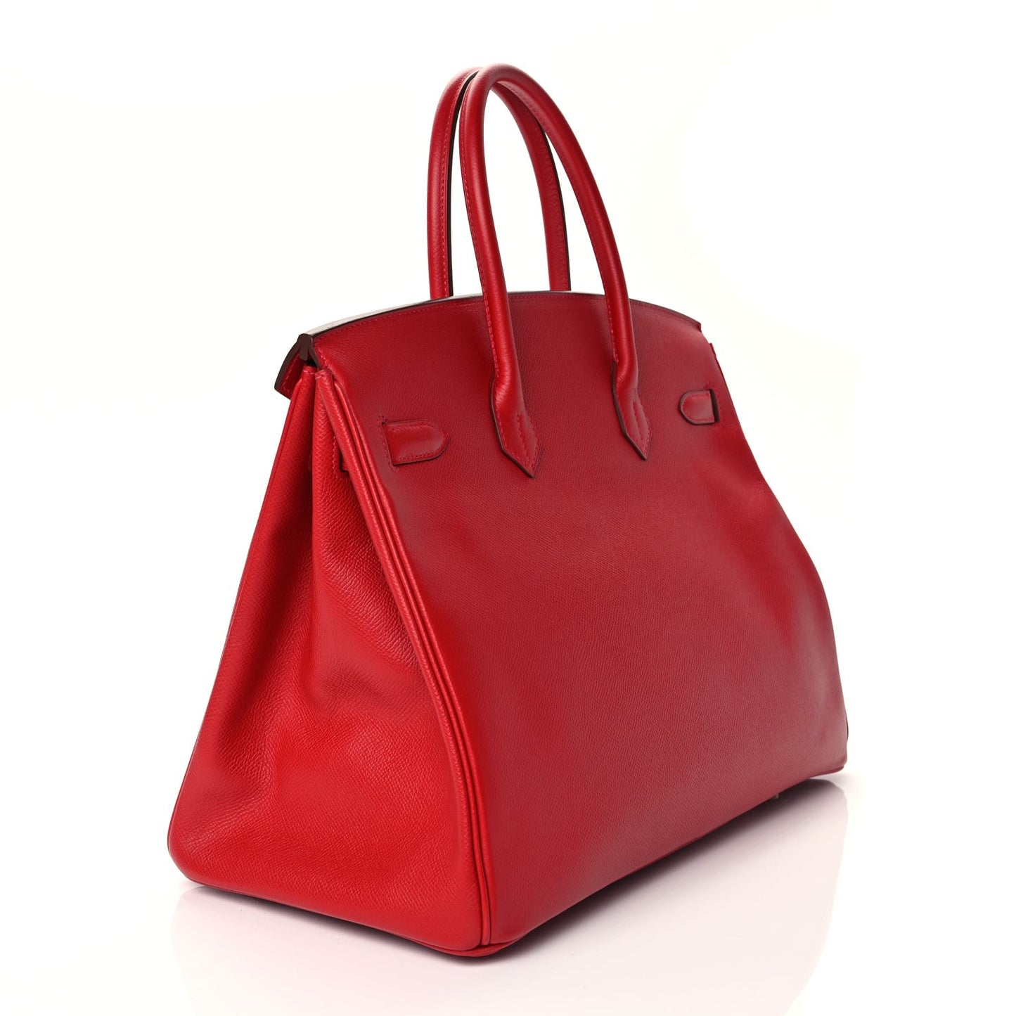 Epsom Birkin 35  Rouge Casaque