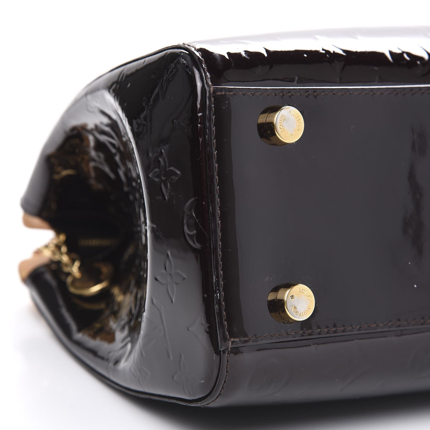 Louis Vuitton Vernis Brea GM Amarante 9 of 13