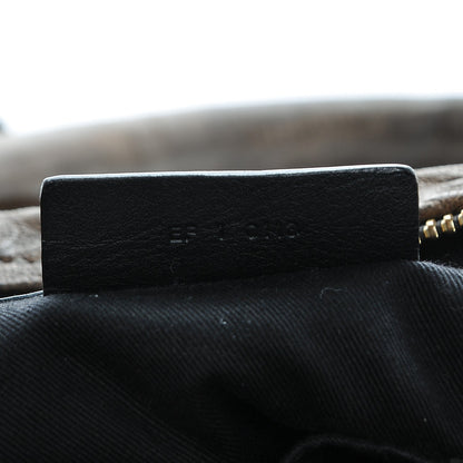 Givenchy Tumbled Sheepskin Medium Pandora Charcoal 8 of 8