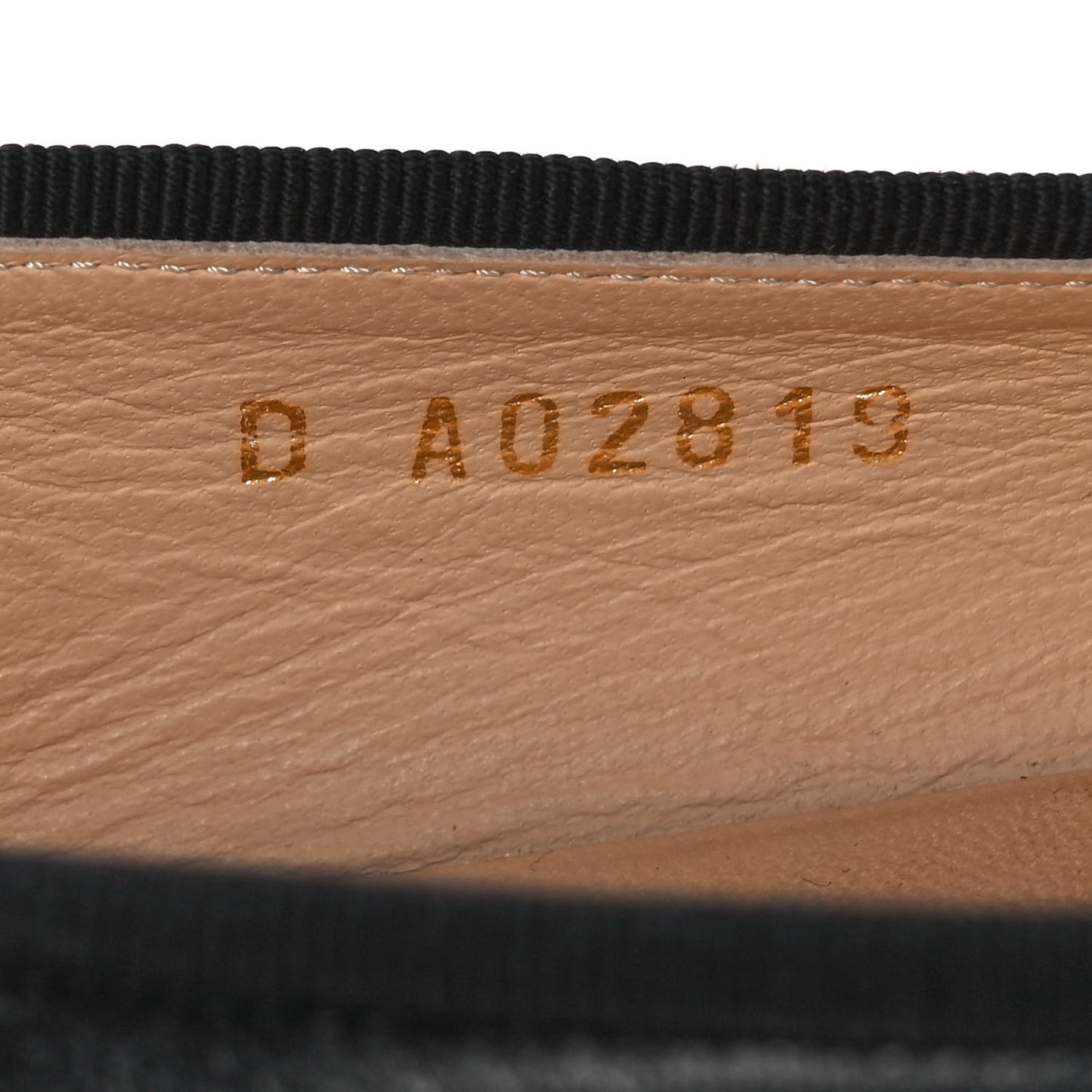 Lambskin Patent Cap Toe Ballerina Flats 37 Black