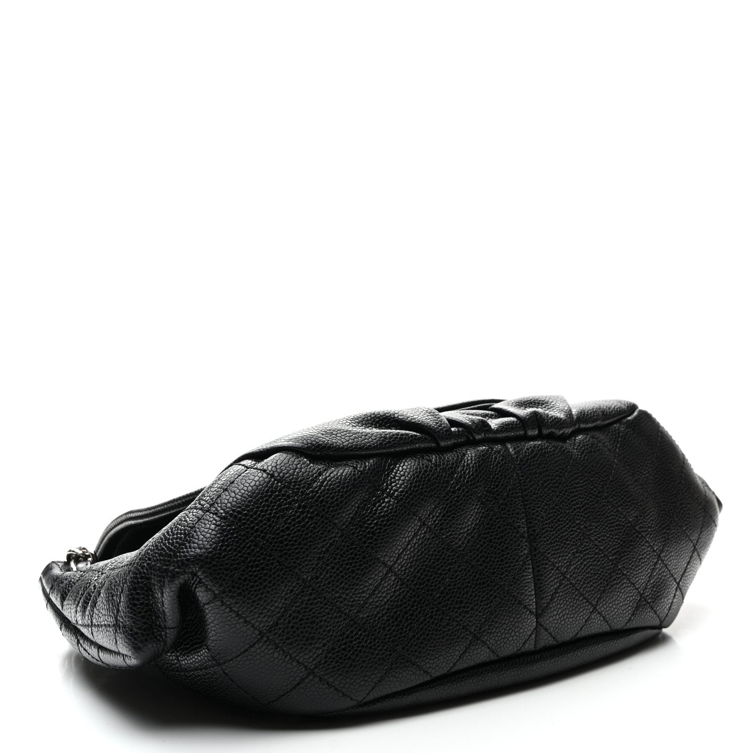 Chanel Caviar Half Moon Large Flap Black 4 of 10