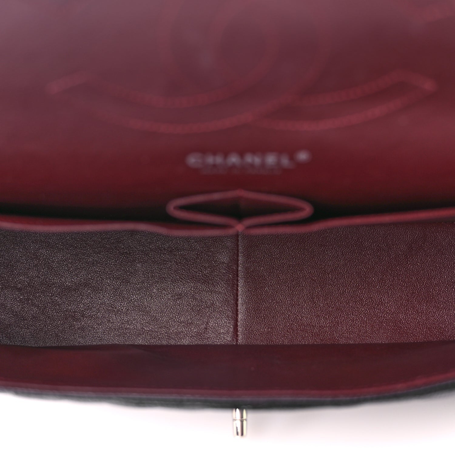 Chanel Caviar Quilted Jumbo Double Flap Black 4 of 10