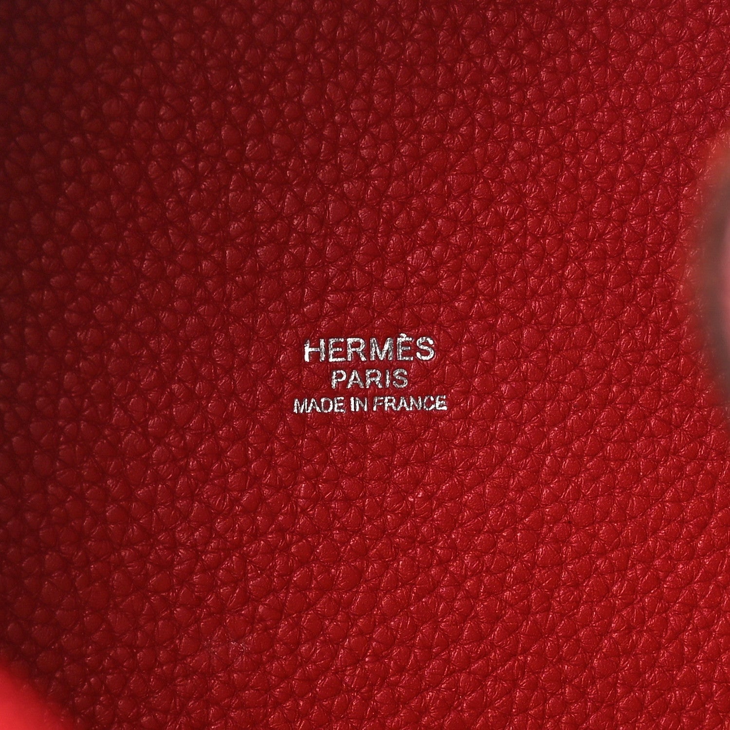 Hermes Taurillon Clemence Picotin Lock 22 MM Rouge Vif 6 of 7