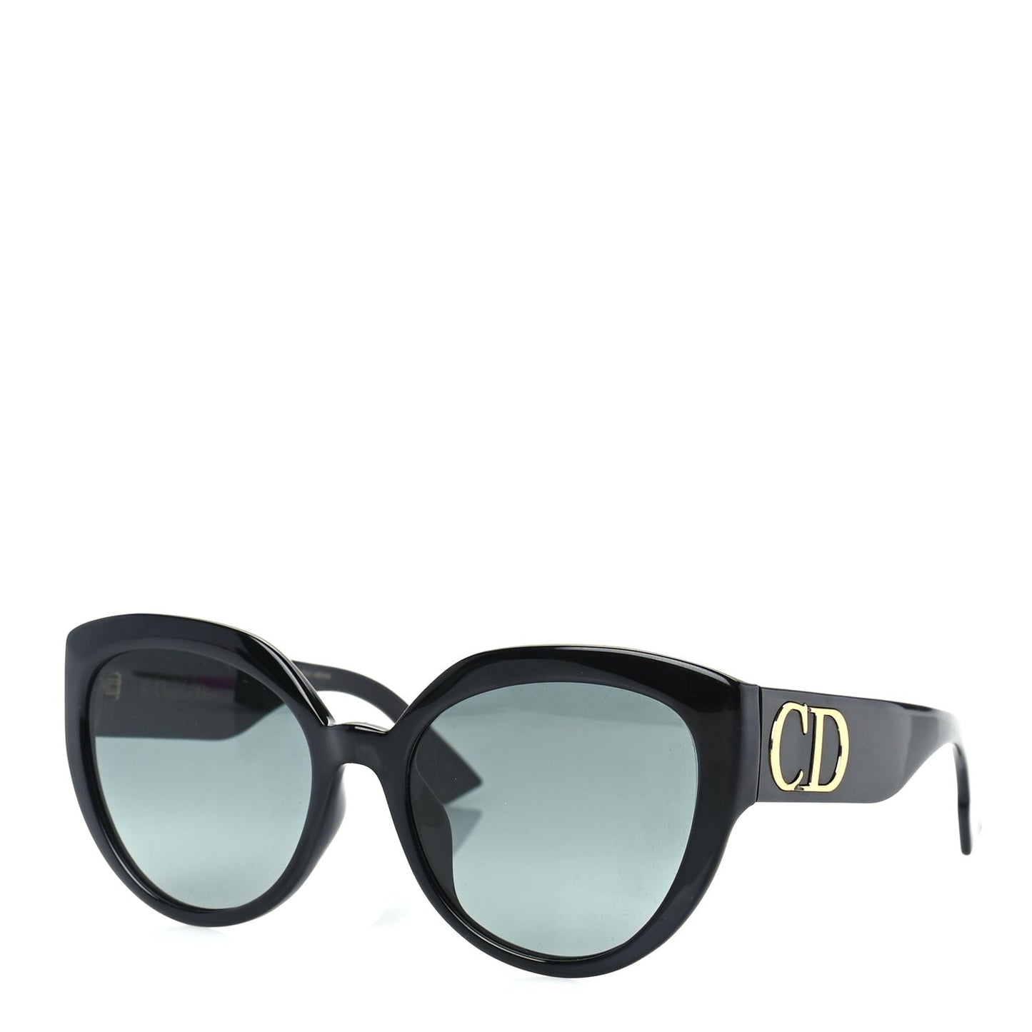 Acetate DDiorF Cat Eye Sunglasses Black