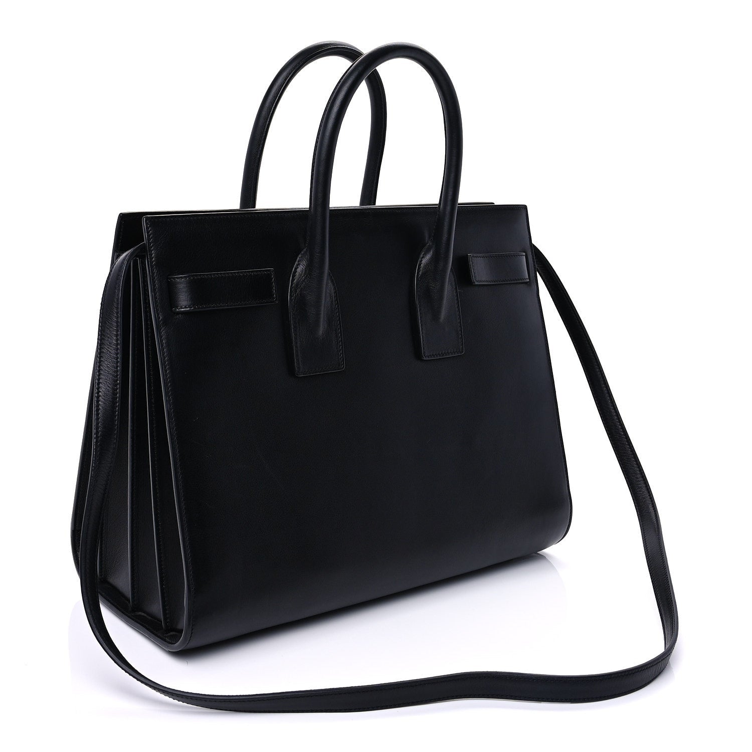 Saint Laurent Calfskin Small Sac De Jour Black 2 of 8