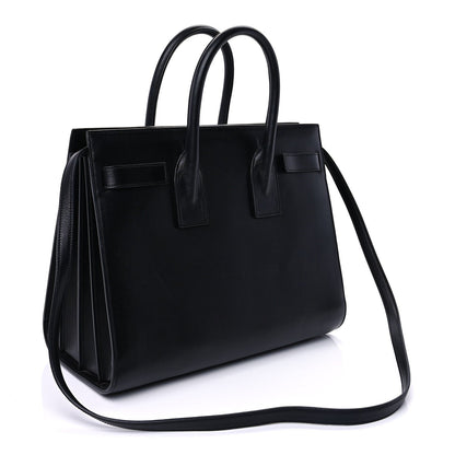 Saint Laurent Calfskin Small Sac De Jour Black 2 of 8