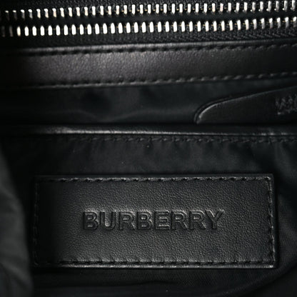 Burberry Nylon Logo Print Medium Rucksack Backpack Black 5 of 8