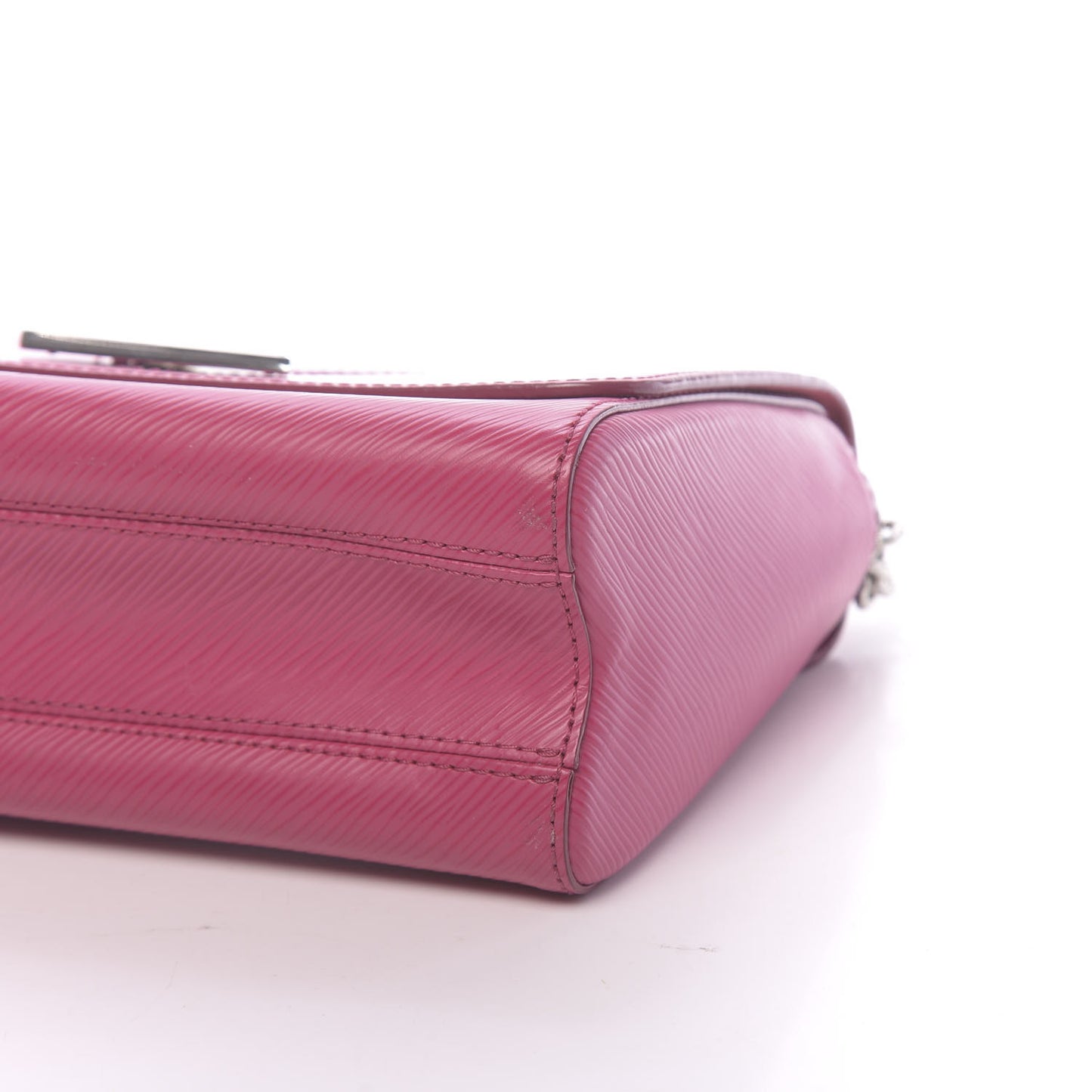 Epi Twist Shoulder Bag MM Fuchsia
