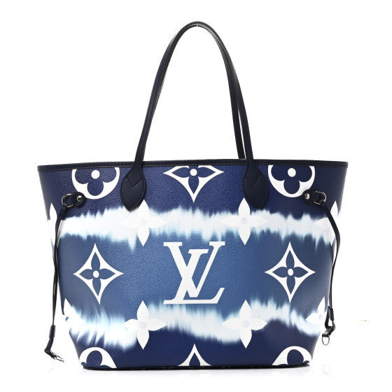 Louis Vuitton Monogram Escale Neverfull MM Blue 1 of 1