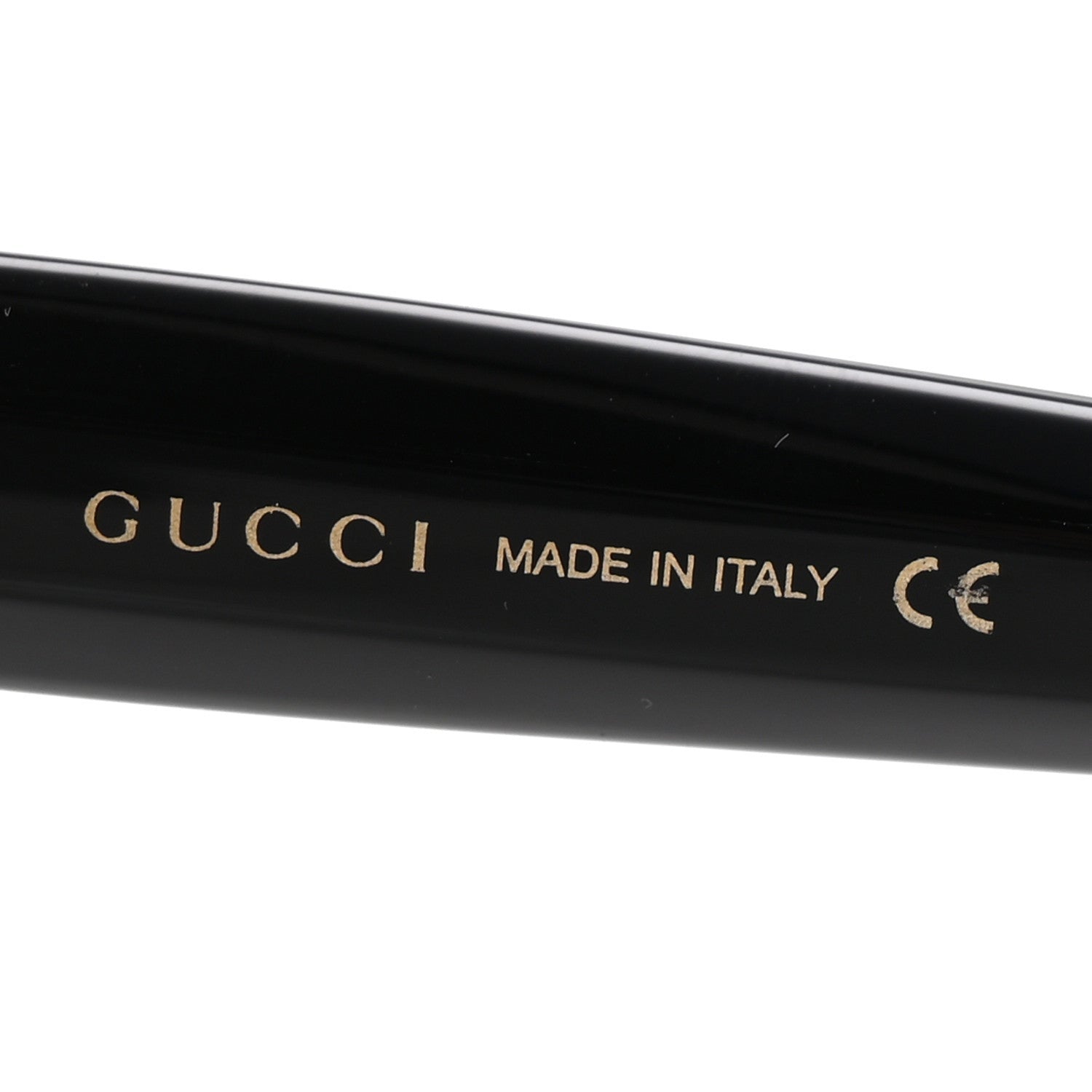 Gucci Acetate Crystal Star Round Frame Sunglasses GG0208S Black 5 of 7