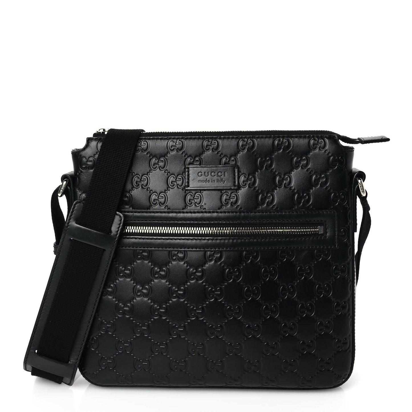 ssima Signature Small Messenger Bag Black