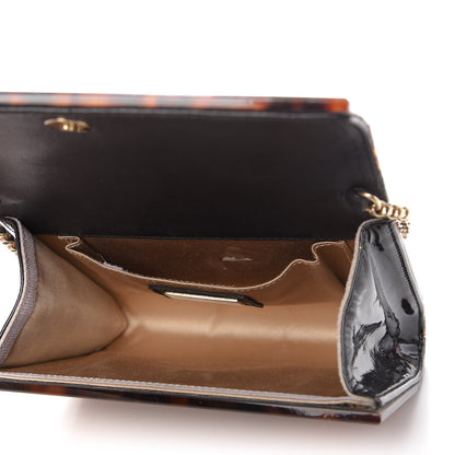 Jimmy Choo Acrylic Tortoiseshell Candy Clutch Brown 5 of 11