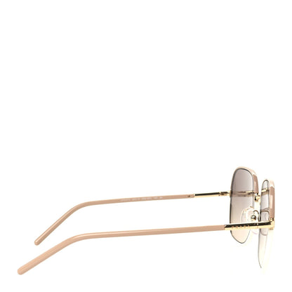 Prada Acetate Round Sunglasses SPR67X Gold Blush 4 of 7