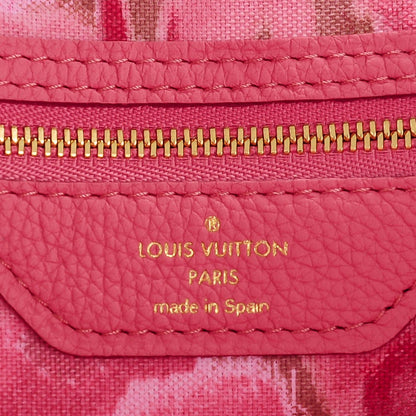 Louis Vuitton Monogram Articles de Voyage Ikat Neverfull MM Rose Velours 6 of 8