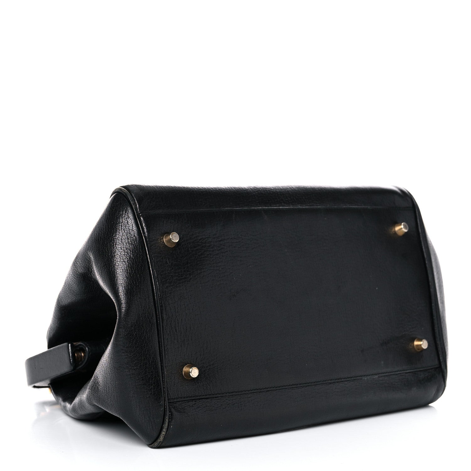 Prada Goatskin Cerniera Doctor Bag Black 4 of 42