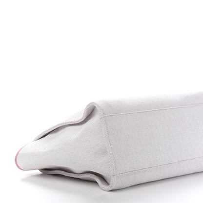 Chanel Canvas Medium Deauville Tote Pink 9 of 11